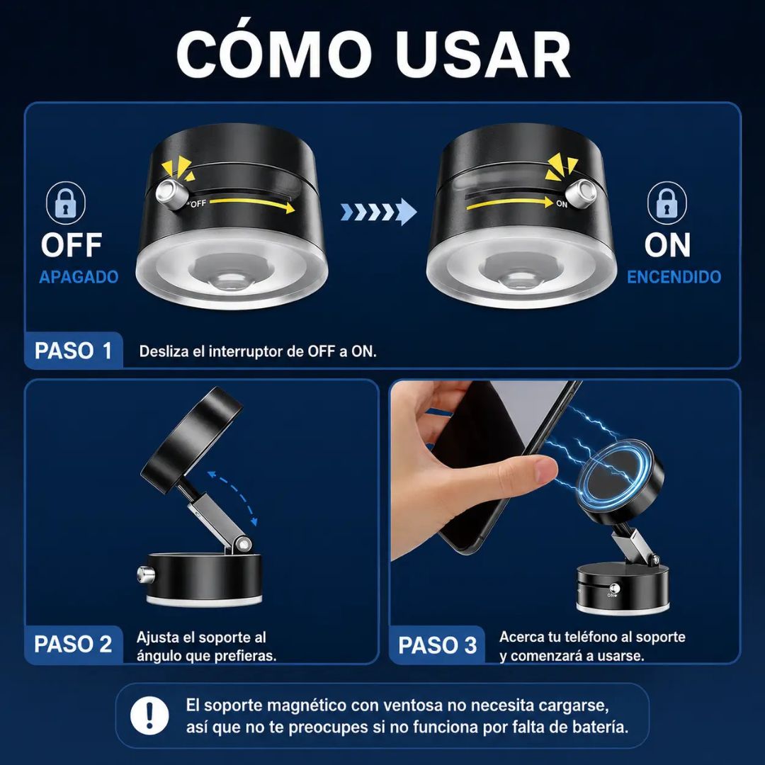 FlexiGrip - En el auto, el gym o el espejo. Siempre listo