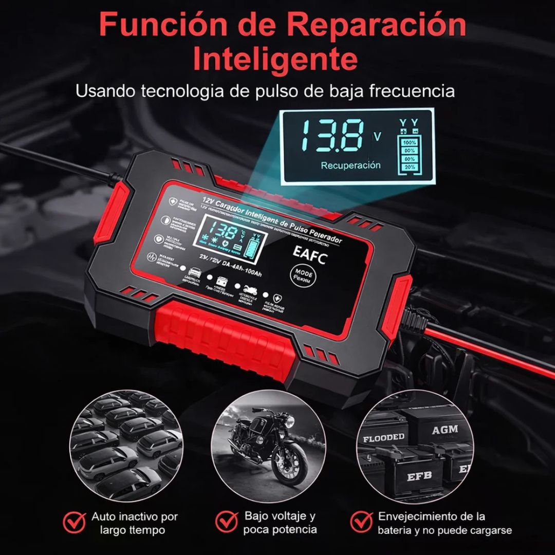ChargePro - Carga, mantiene y repara tu batería solo