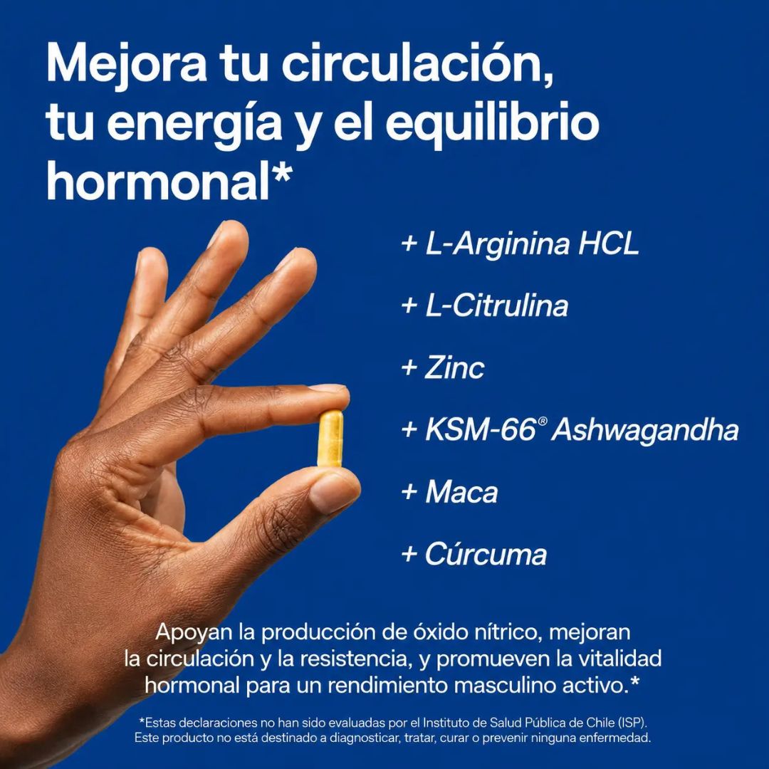 NovaMen Pro - El combustible que tu cuerpo dejó de producir solo