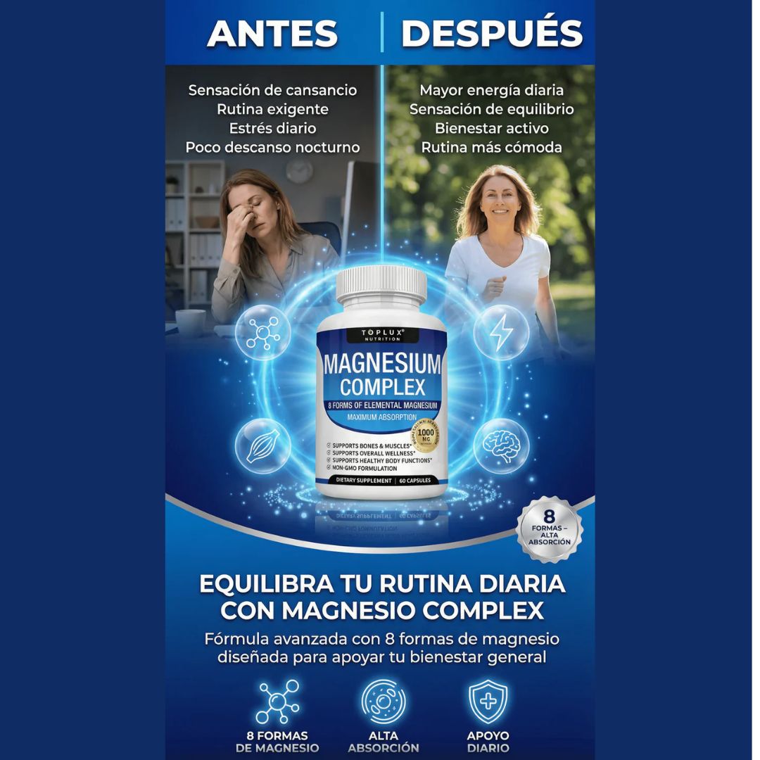 MagnaFull - El magnesio completo que tu cuerpo necesita