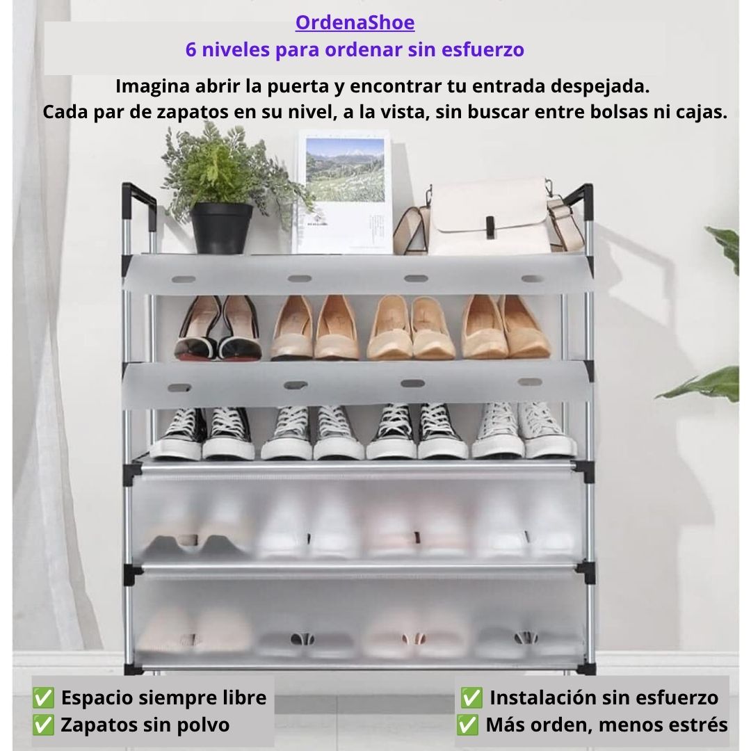 OrdenaShoe - 6 niveles para ordenar sin esfuerzo