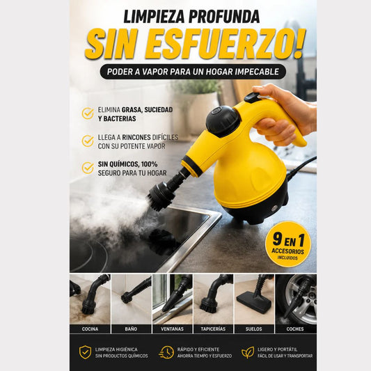 CleanSteam - Tu hogar limpio, sin químicos