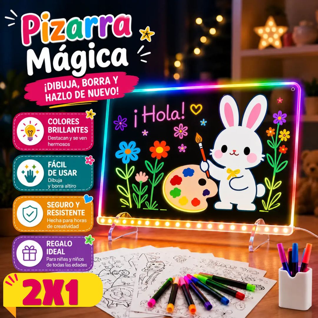 MagicGlow – Cada Dibujo Cobra Vida con Luz