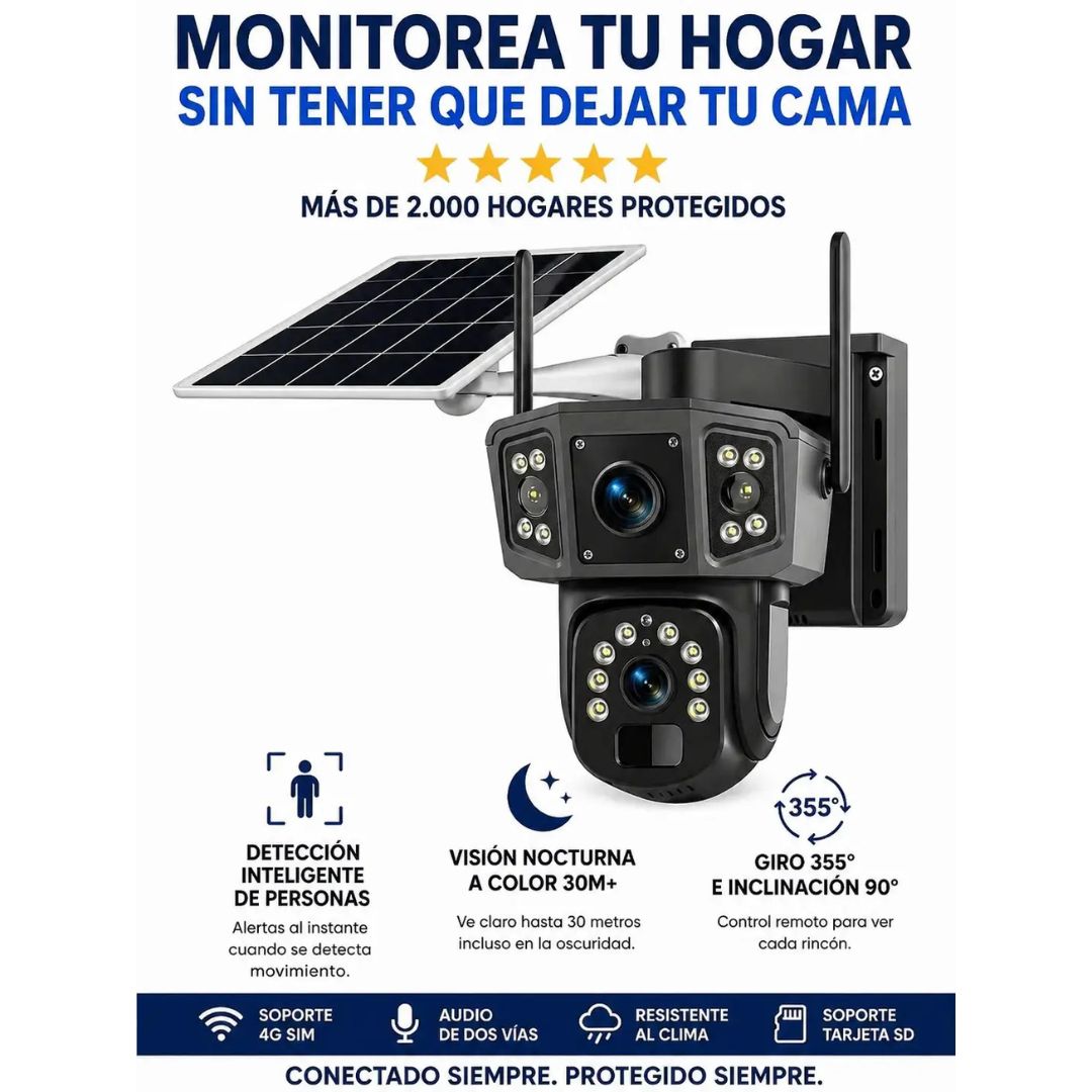 VisionGuard Pro – Ve tu hogar desde donde estés