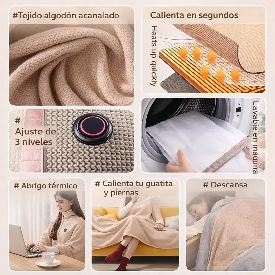 HeatWrap Pro - Calor en 10 segundos, donde estés