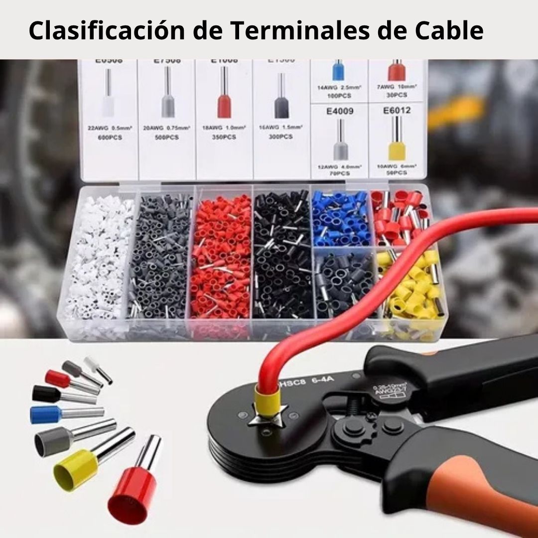 CrimpPro 1200 — Engarzado perfecto sin ajustes manuales (+1200 Terminales)