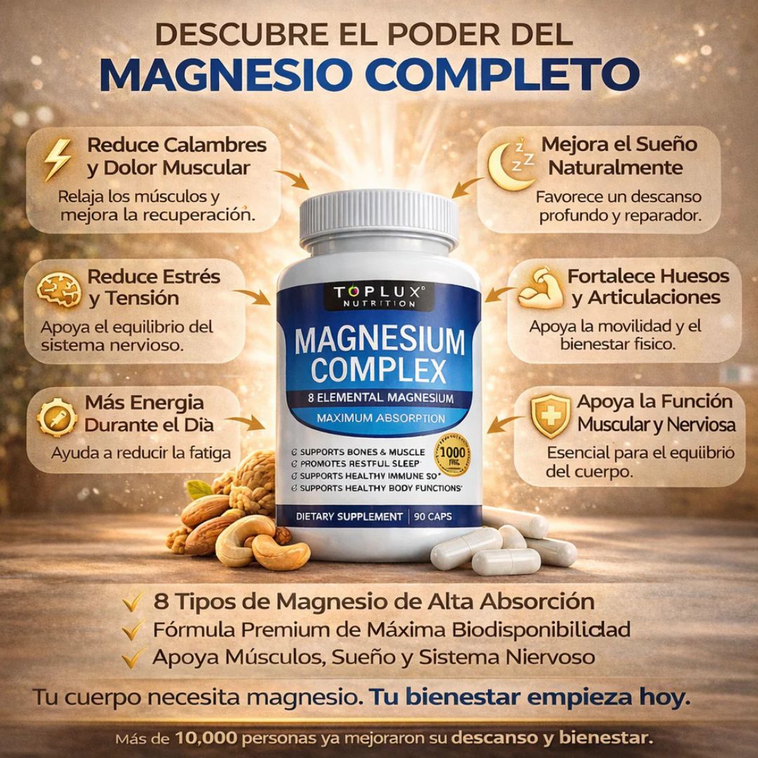 MagnaFull - El magnesio completo que tu cuerpo necesita