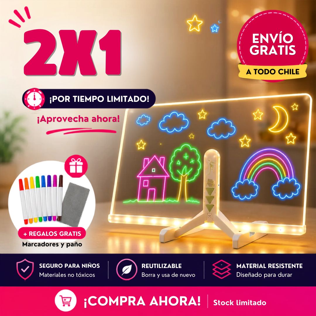 MagicGlow – Cada Dibujo Cobra Vida con Luz