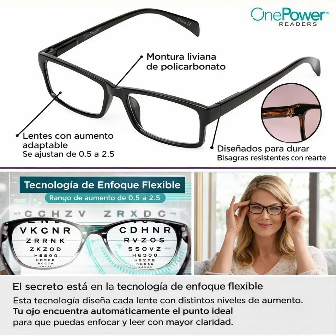 Lentes HD Adaptativos One Power