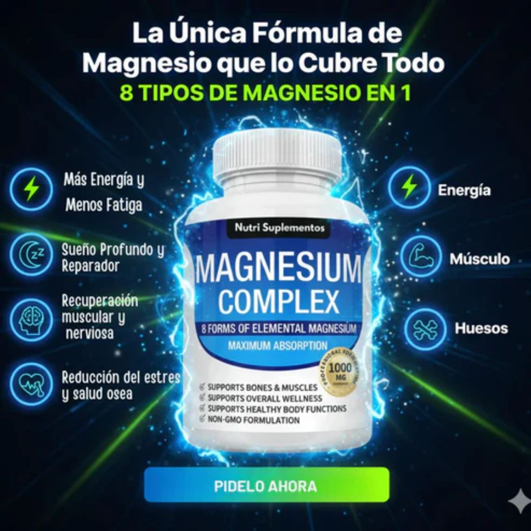 MagnaFull - El magnesio completo que tu cuerpo necesita