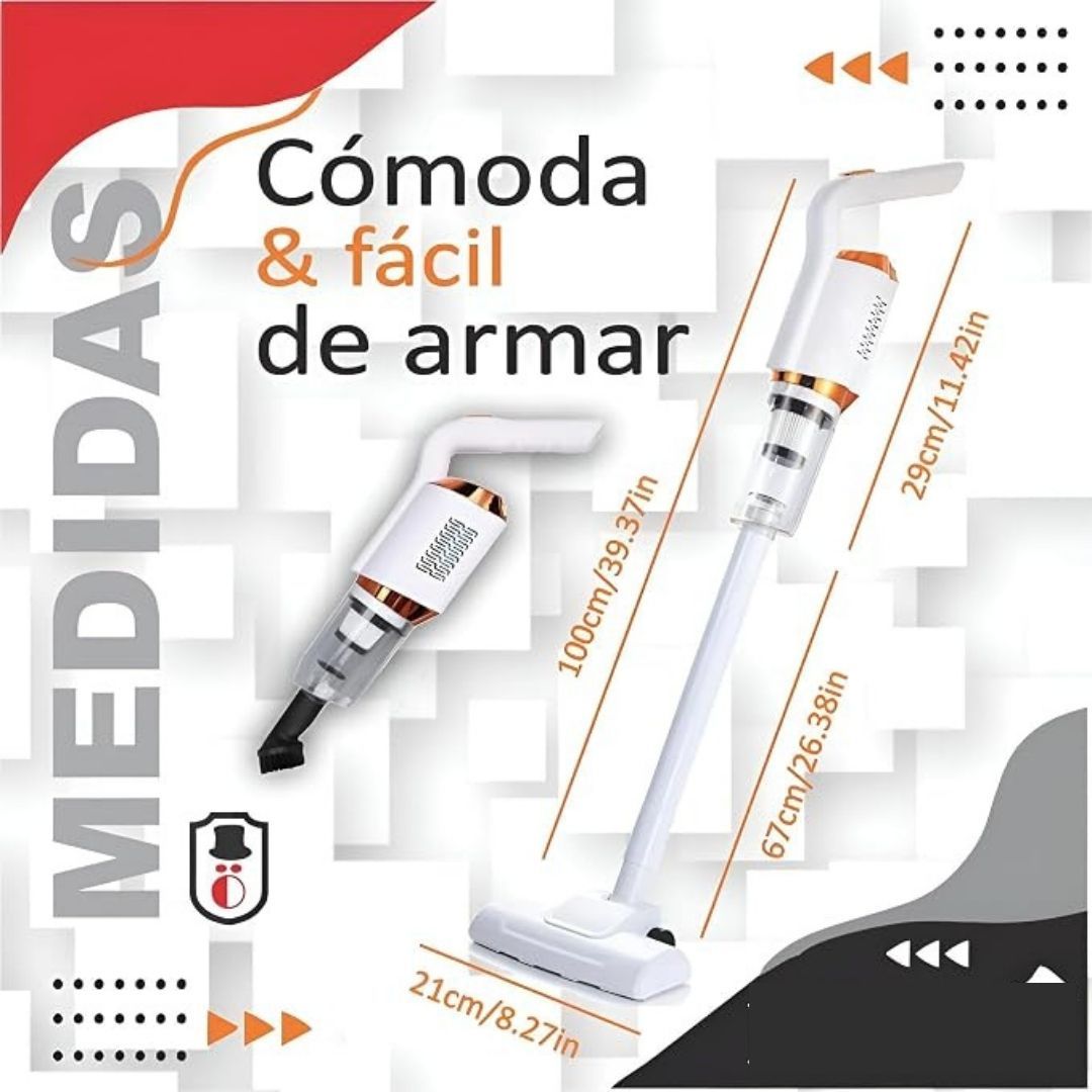 AspiraPro - Limpia pisos, autos y rincones difíciles