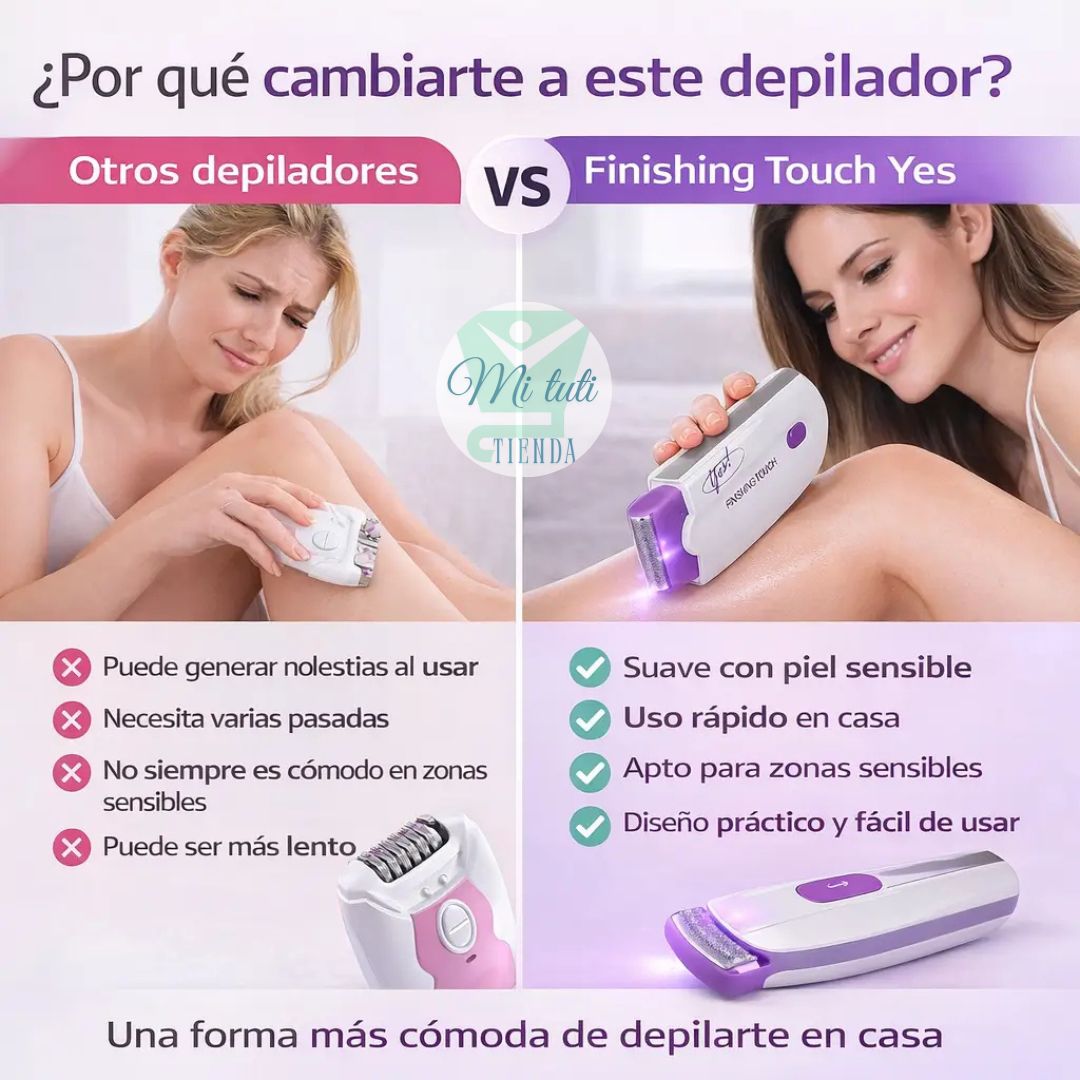 Dispositivo depilatorio Finishing Touch de Yes