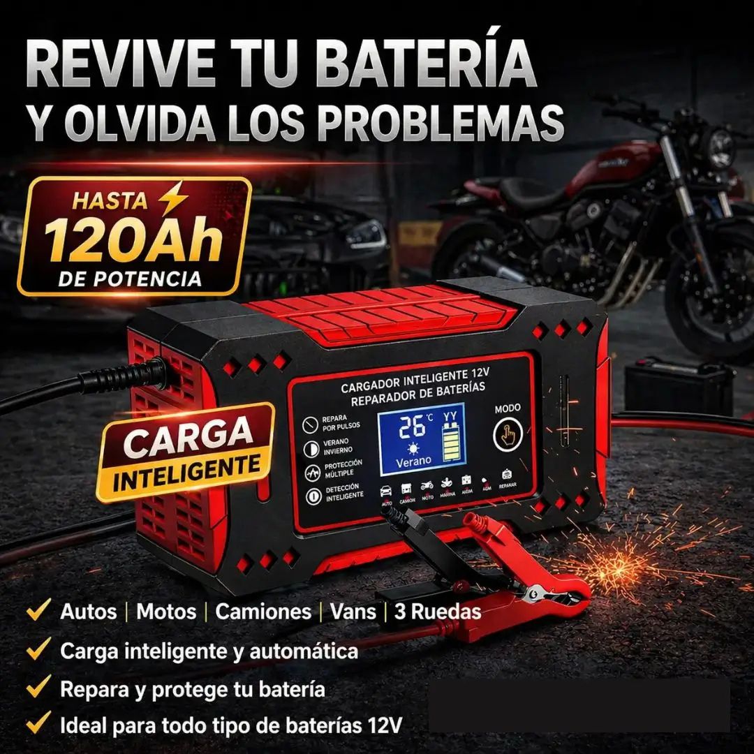 ChargePro - Carga, mantiene y repara tu batería solo
