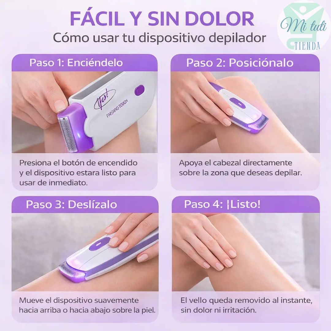 Dispositivo depilatorio Finishing Touch de Yes