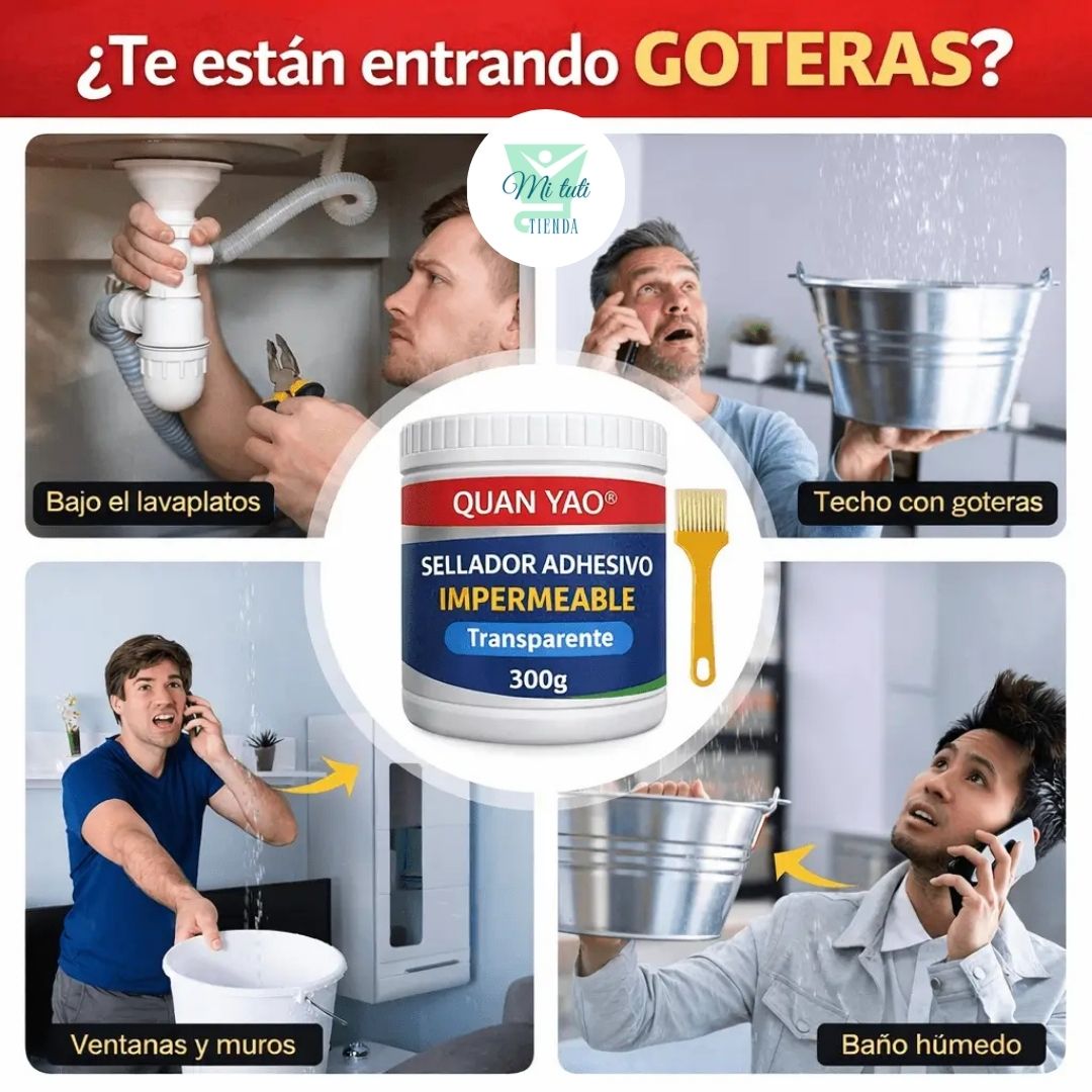Sellador Adhesivo Impermeable 300 Gr