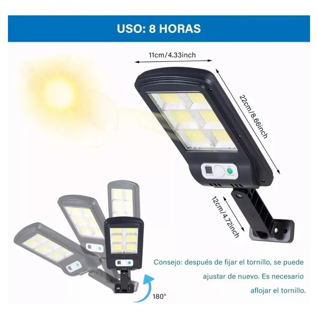 LumiGuard Pro — Seguridad y luz gratis cada noche, cortesía del sol