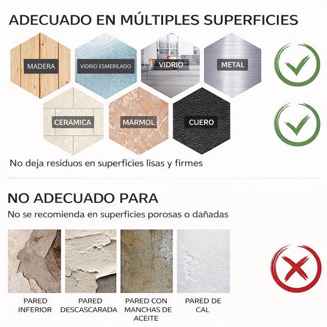 Cinta Adhesiva Nano Doble Cara 3 Mts