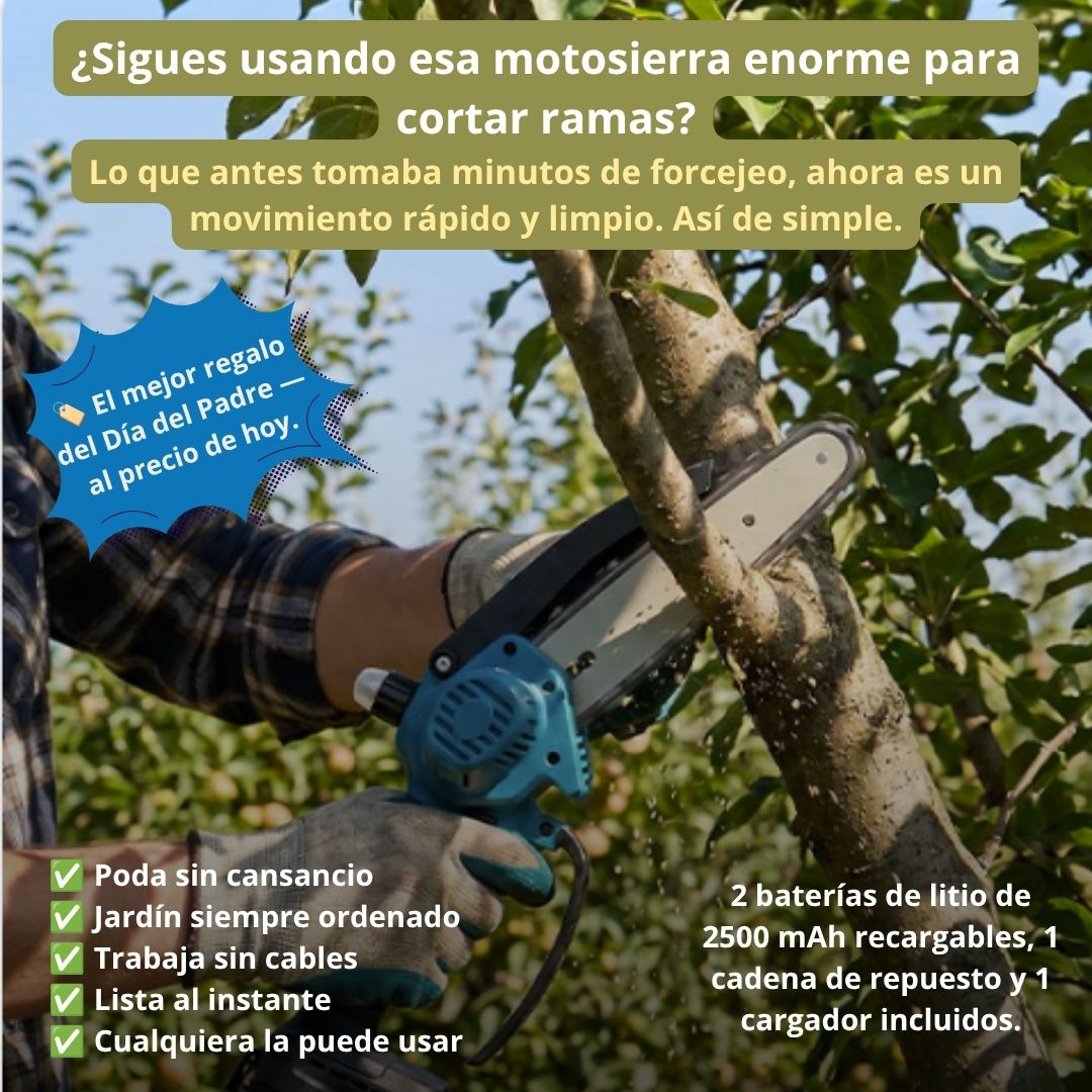 PodaMax One — Corta, poda y limpia tu jardín sin esfuerzo