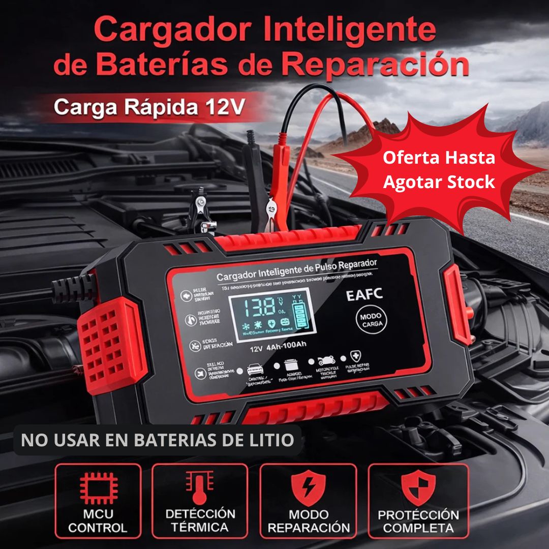 ChargePro - Carga, mantiene y repara tu batería solo