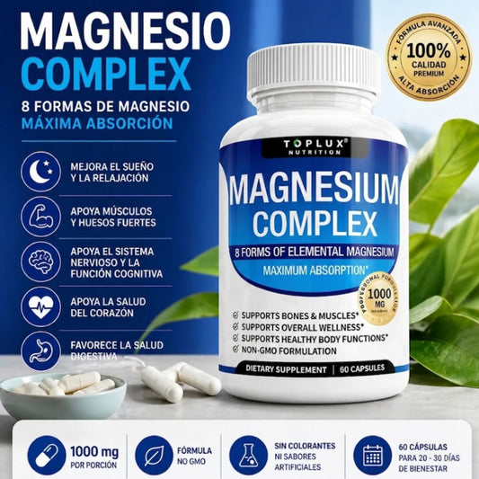 MagnaFull - El magnesio completo que tu cuerpo necesita