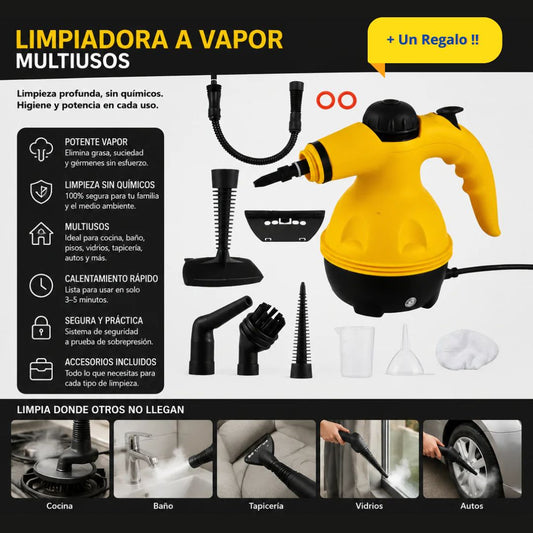 CleanSteam - Tu hogar limpio, sin químicos