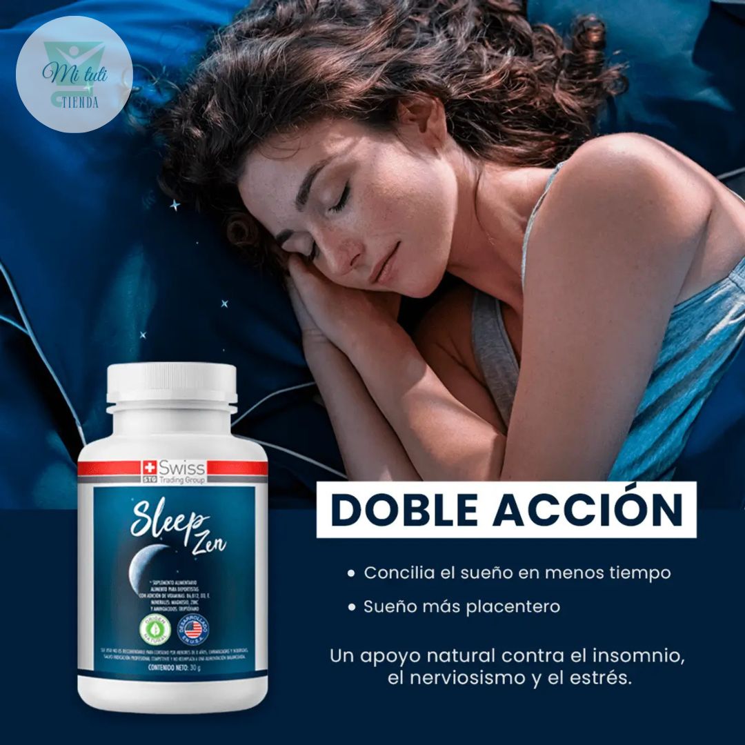Sleep Zen (Swiss)- Cápsulas para el Insomnio