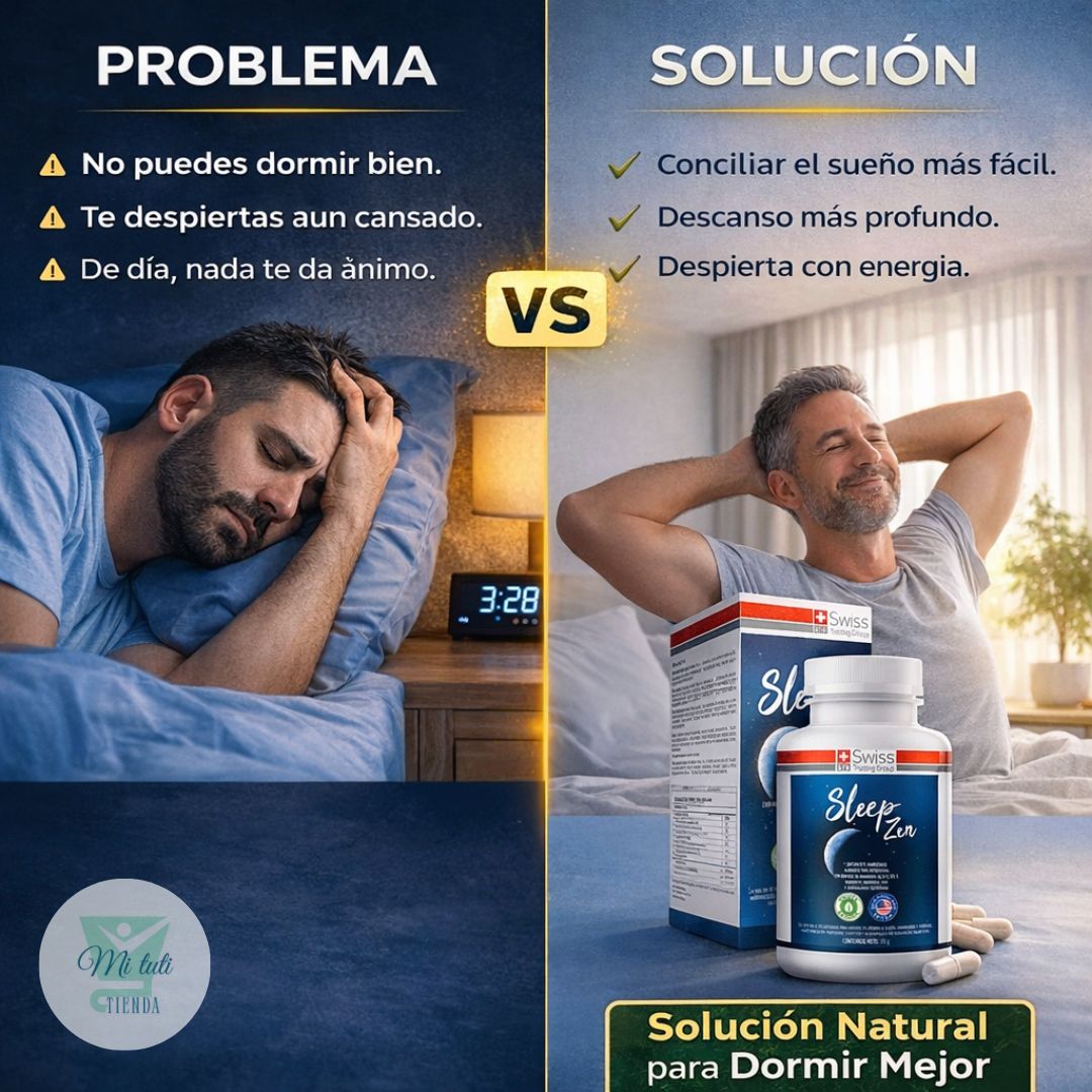 Sleep Zen (Swiss)- Cápsulas para el Insomnio