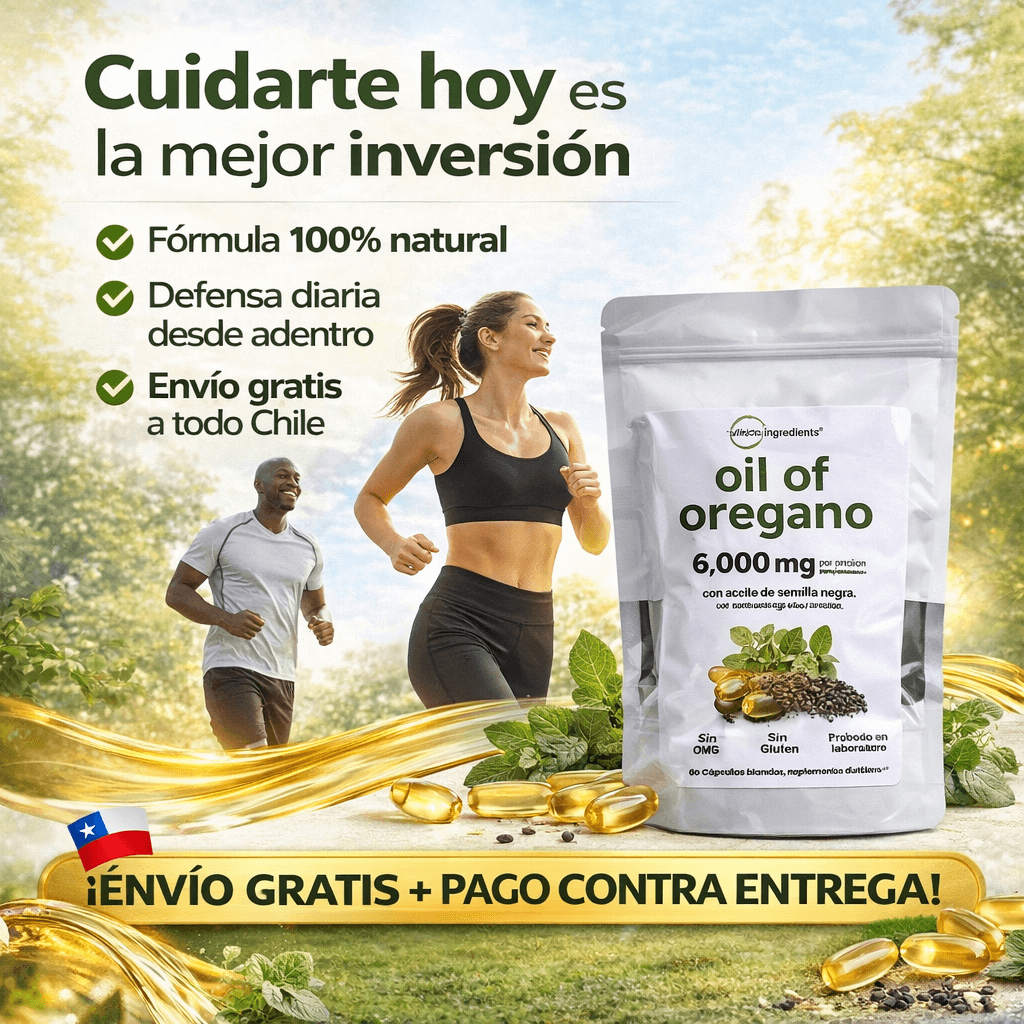 Aceite De Orégano 6000 Mg 60 capsulas